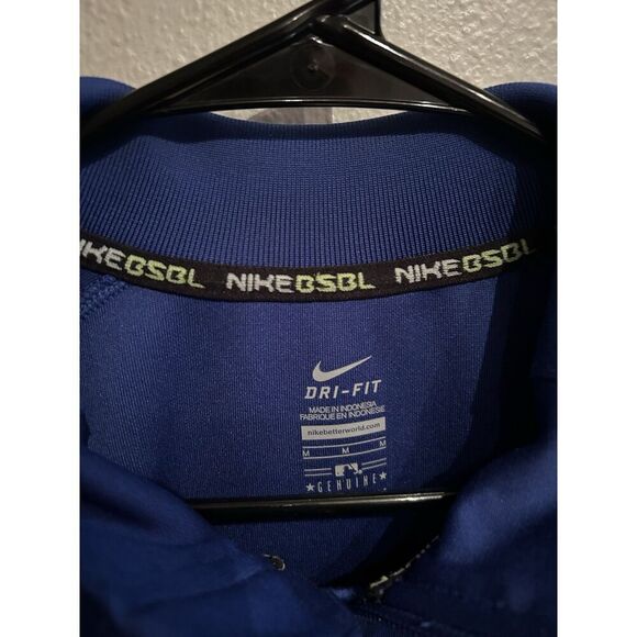 Texas Rangers Nike Baseball Blue Full Zip Jacket - Picture 4 of 8